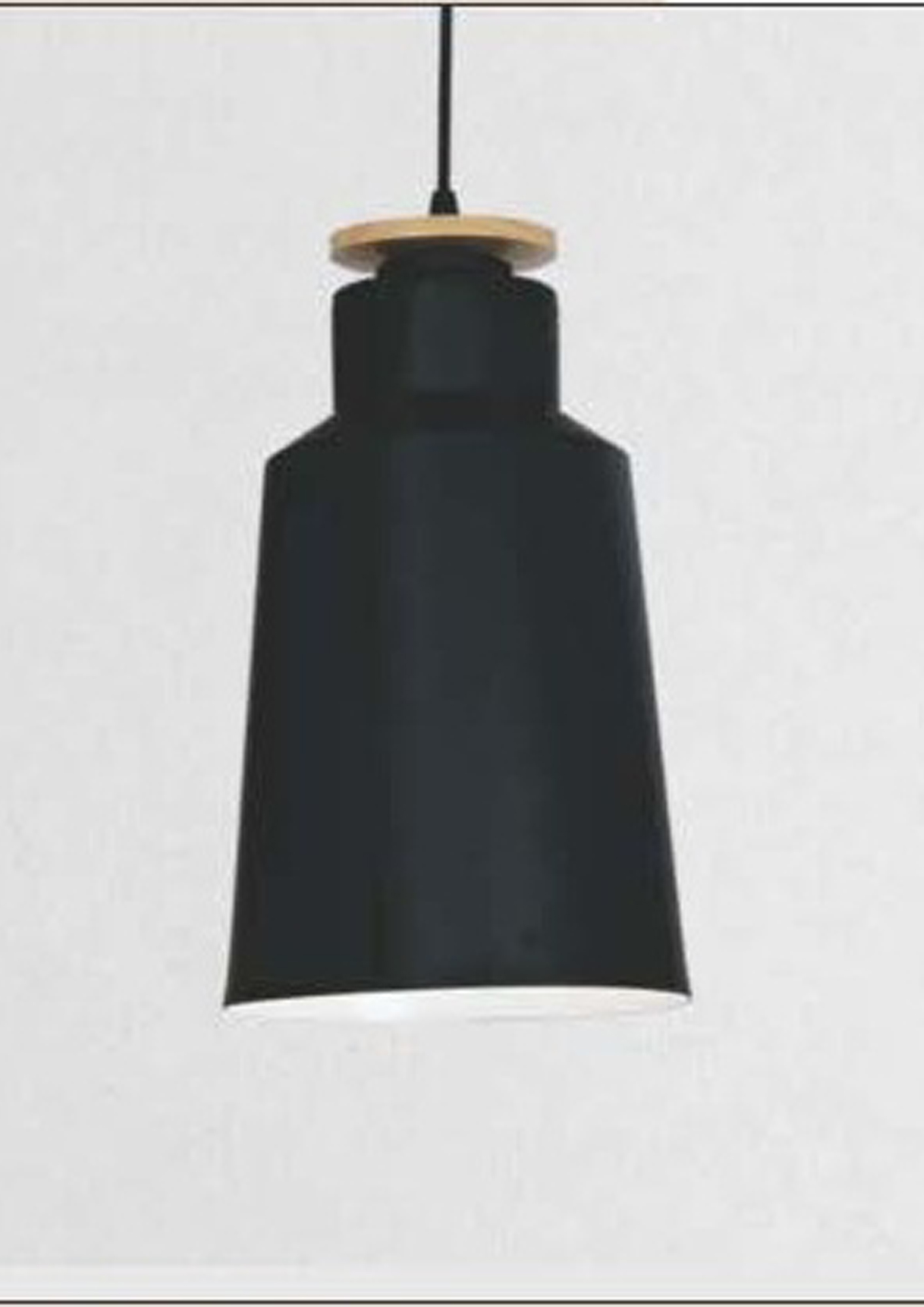 Beyond Lights - Black Pendant Lamp- GL